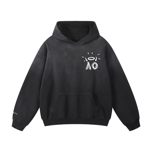 Oversized Sunfaded AO Hoodie